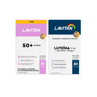 Multivitamínico Lavitan 50+ Mulher E Lavitan Luteína