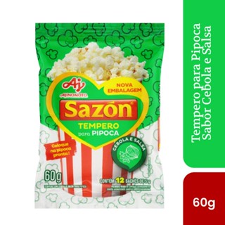 Tempero em pó sazón® pipoca sabor cebola e salsa 60g