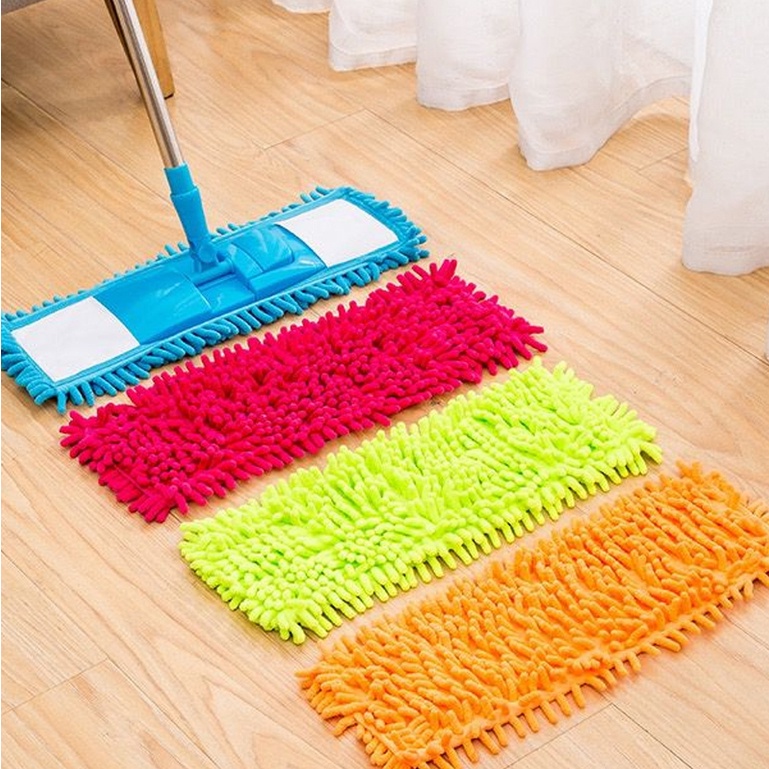 Pano Micro-Fibra Refil Rodo Mop Esfregão Vassoura Microfibra Tira Pó 41 cm x 12 cm Top house