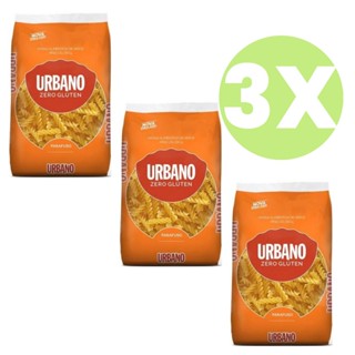 Kit 3 Macarrão Parafuso Sem Glúten Urbano 500g *Val.251124