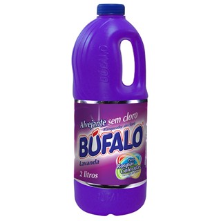 Alvejante Tira Manchas Líquido Sem Cloro Lavanda Bufalo 2L