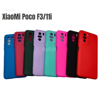 Capa Capinha Silicone Aveludada Case Para Xiaomi Poco F3/ Mi 11i