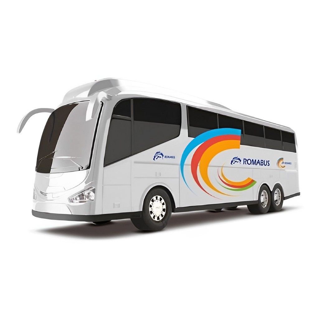 Ônibus Romabus Executive Branco 1900 - Roma em Oferta na Shopee