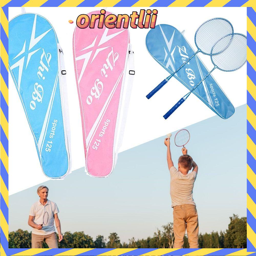 ORIENTLEE Badminton Rackets Bag Pink Blue Waterproof Suprimentos Esportivos Capa Protetora