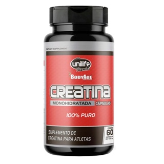 Creatina ATP Monohidratada 60 Capsulas - unilife em Oferta na Shopee