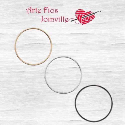 Alça de Bolsa Metal Circulo Redonda Par em Oferta na Shopee