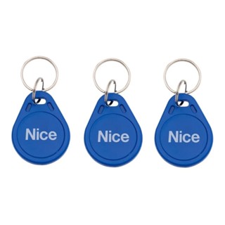 Kit 3 Chaveiros Tag Linear Hcs / Nice Controle De Acesso