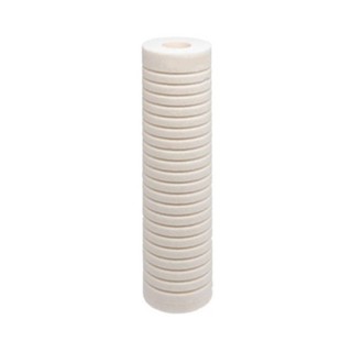 Elemento filtrante de polipropileno ranhurado de 9 3/4" x 2 1/2"