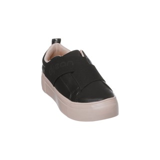 Tênis Slip On Feminino Dijean Detalhe Faixa Elástica Preto