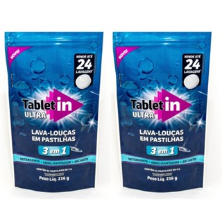 Kit Lava-louças Louças em pastilhas - 48 pastilhas de 9g - Tabletin