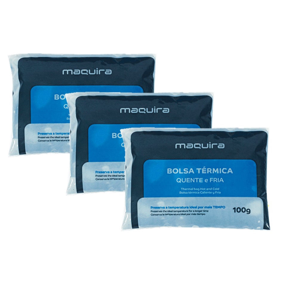 Bolsa Térmica Pequena 100g 11,2 x 8,5cm Quente e Fria 3 Un em Oferta na Shopee