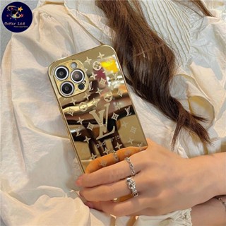 LOGO Dourado De Luxo Com Revestimento Capa De Silicone Flexível Compatível Para IPhone 14 Plus 13 12 11 Pro Max XS XR X 8 7
