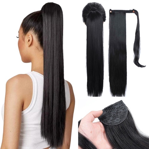 Aplique Rabo De Cavalo Cabelo Orgânico Super Fácil Aplicar