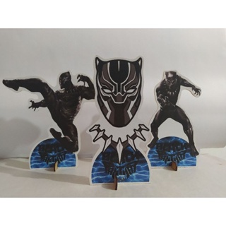 Pantera Negra - decoração de festa 3 display de 20cm envio em 24h envio em 24h em Oferta na Shopee