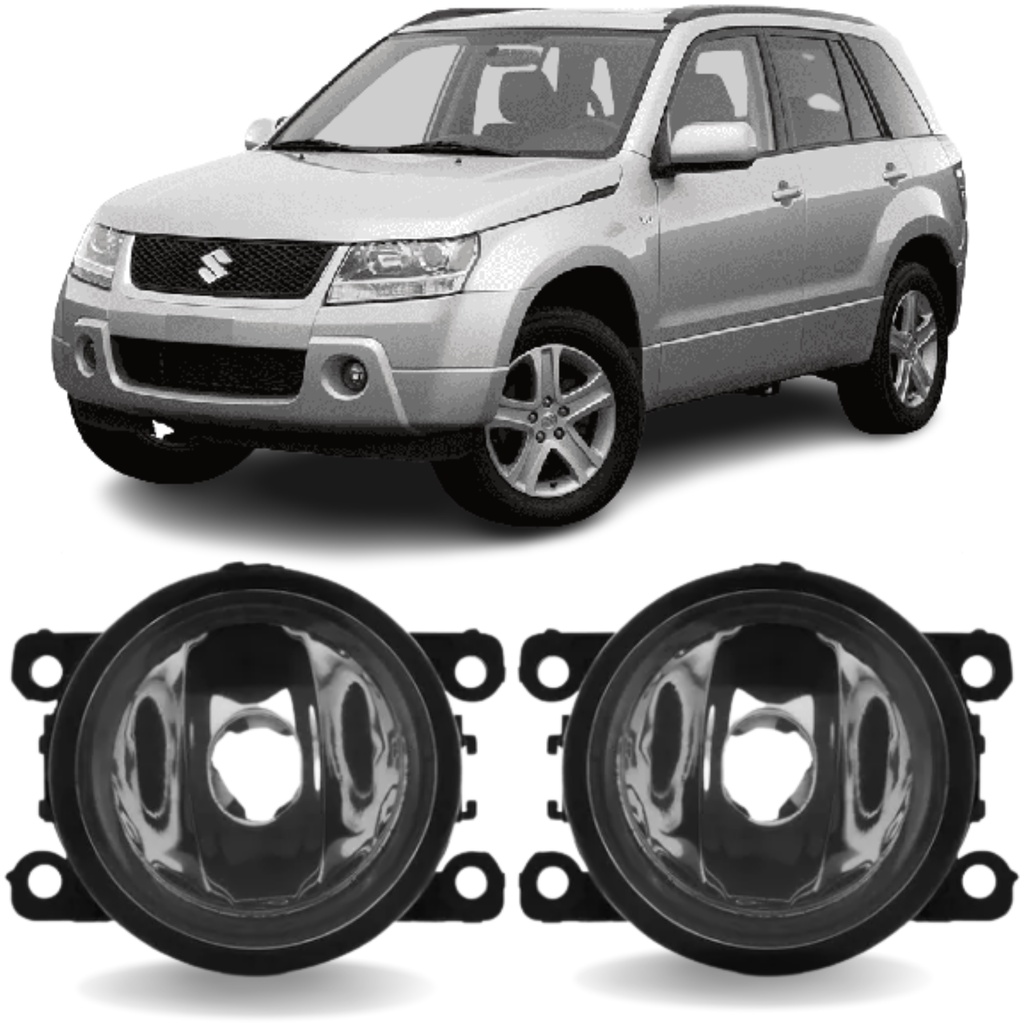 Par Farol Milha Suzuki Grand Vitara 2008 2009 2010 2011 2012
