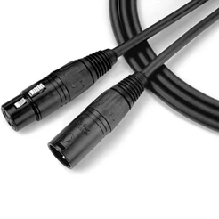 Cabo XLR Para Microfone Ninja Santo Angelo LW B 03ft 90CM