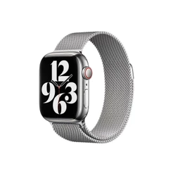 Pulseira de Milanese para Apple Watch 42 / 44 / 45 MM Prata - Gshield
