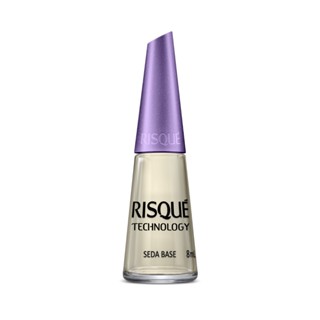 Base Para Unhas Risqué Seda Base Óleo De Orquídeas Com 8Ml