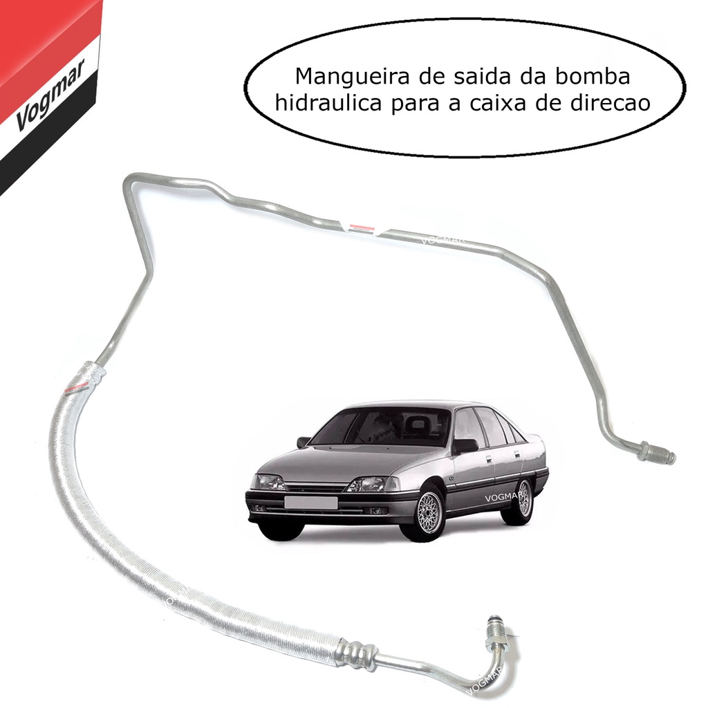 Mangueira pressao direcao hidraulica Omega 3.0 1992/1998