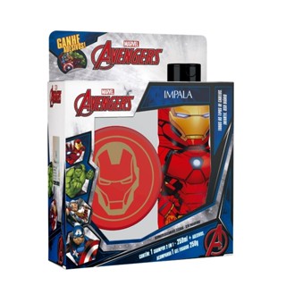 KIT AVENGERS HOMEM DE FERRO - SHAMPOO 2 EM 1 250ml + GEL 250g