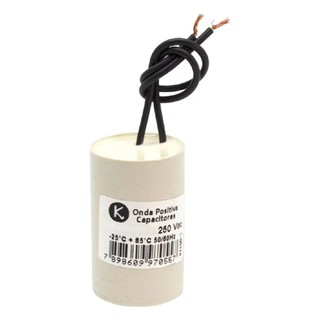 Capacitor Permanente Cabo Para Maquina De Costura 25 UF 250V
