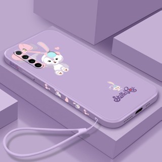 Samsung A10 A10s A10s a20 a30 m10 m10s a20s a50 a30s a50s a51 a71 Estojo De Borda Reta TPU Telefone Padrão De Cartoon Soft Shell Para Enviar Lanyard