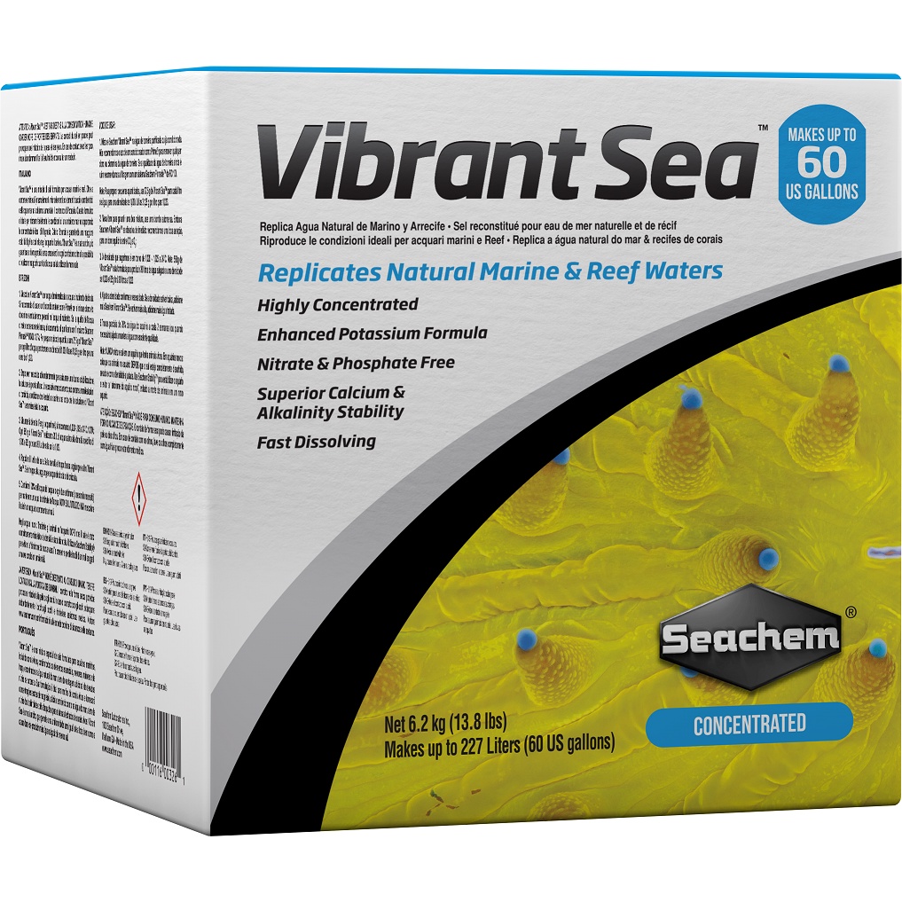 VIBRANT SEA 6,25KG - SEACHEM (Sal marinho)