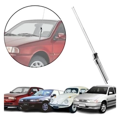 Antena Cromada Haste Sinal De Radio Receptivo - Fusca / Logus / Escort 93 / Gol 95 / Pointer