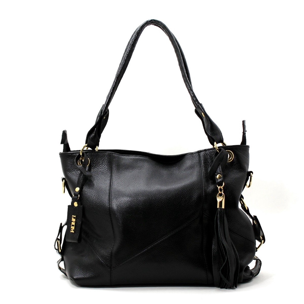 Bolsas Femininas Grande De Couro Legitimo Lirom C/ Alça de Ombro