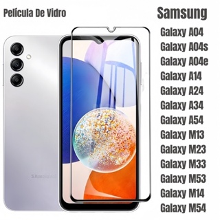 Película De Vidro Temperado 3D/9D Tela Para Samsung Galaxy M13 4G M23 M33 5G M53 M14 M54 A14 A24 A34 A54 A04 Core A04E A04s A03 A03s em Oferta na Shopee