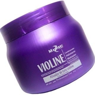 500g - Condicionador Matizador Ativador Tons Violine 500g Mairibel