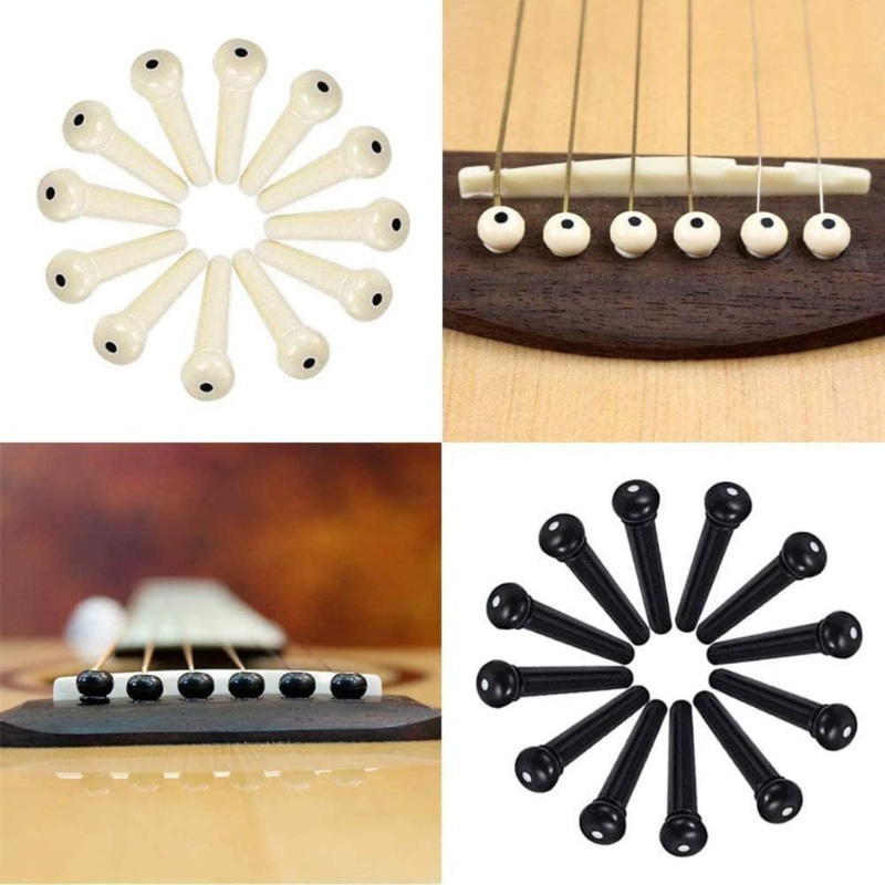HO 25 Unidades Conjunto Extrator De Pino De Ponte De Guitarra Corda Removedor De Unhas Baixo Pegs