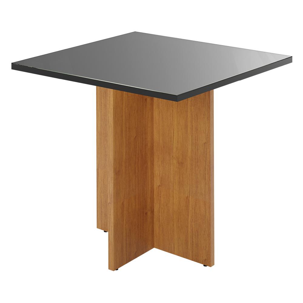Mesa Sala de Jantar Robusta Tampo com Vidro 90x90cm em Oferta na Shopee