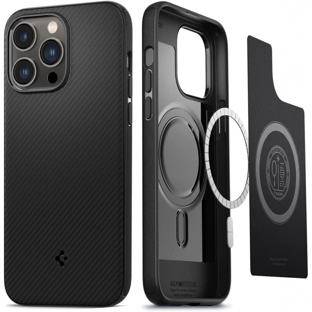 Spigen Mag Armor MagSafe iPhone 16 15 14 13 12Pro Max iPhone 11 Caixa Compatível Com A Magnatic