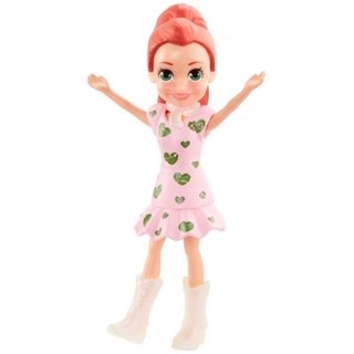 Polly Pocket Basica Lila Vestido Rosa Happy Hour - Mattel
