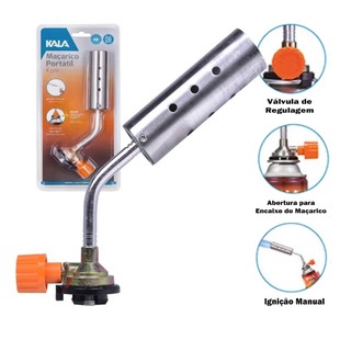 Maçarico Portatíl Gás Putano Propano Fogareiro Lampião Kala em Oferta na Shopee