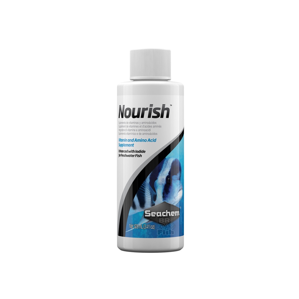 Seachem Nourish 100ml Suplemento Vitaminico E Aminoacidos