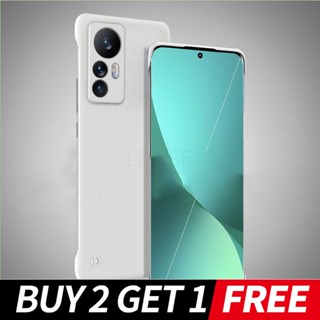 Capa Dura Para PC Sem Moldura Xiaomi 12 13 Lite Pro 12X 12T 12S Xiaomi12 ShockProof Fundas Coque
