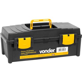 Caixa Plastica Vonder Para Ferramentas Com 01 Bandeja em Oferta na Shopee