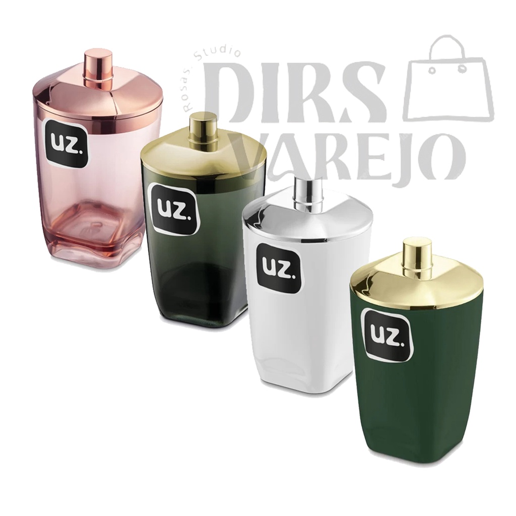 Porta Algodão E Cotonete UZ Utilidades Premium