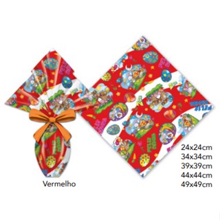 Saco Express P/ Ovo De Páscoa 250 a350g 34X34CM COM 25 UND