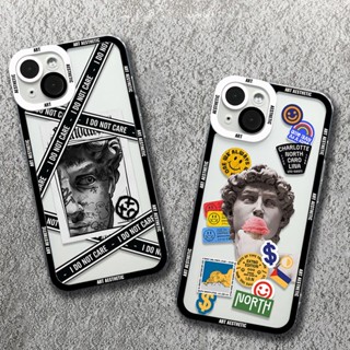 Estátua David Arte Estética Caixa De Telefone Para Samsung Galaxy A14 A34 A54 A13 A23 A33 A53 A73 A32 A52 A52S A72 A31 A51 A71 Capa À Prova De Choque