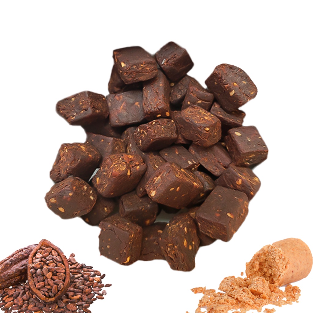 Cubinho Doce Fit Paçoca com Cacau Sem Açúcar Sem Glúten - 250g