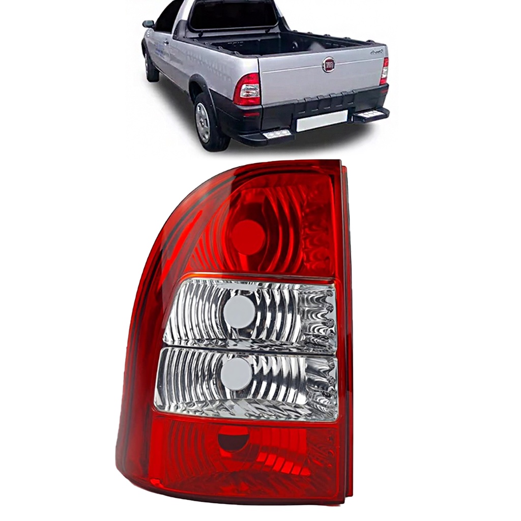 Lanterna Traseira Strada 2005 2006 2007 2008 2009 Cristal em Oferta na Shopee