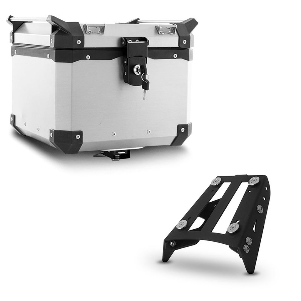 Bauleto Traseiro 35 L + Bagageiro De Chapa Super Adventure Bros 150/160 / Xre 300