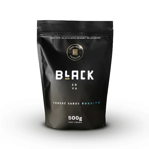 Erva Mate para Tereré Black Erva - Burrito
