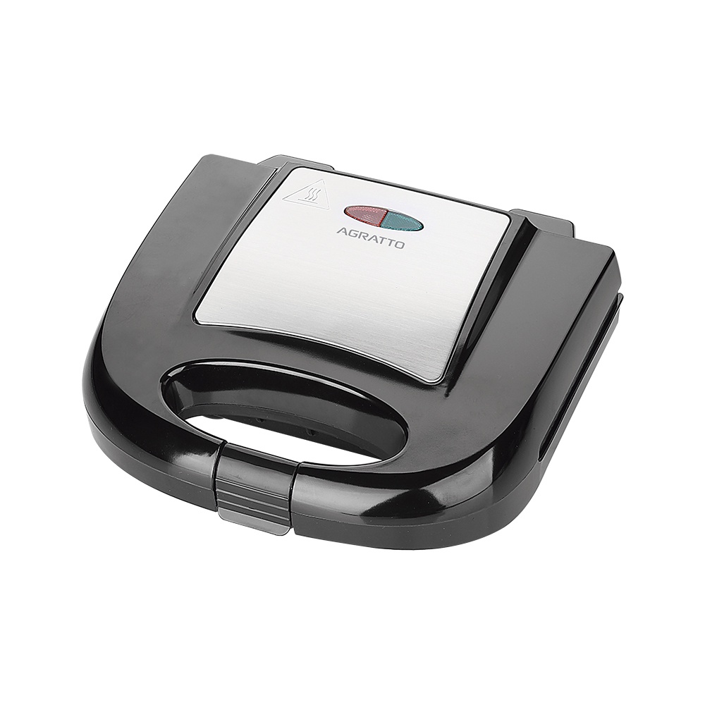Sanduicheira E Grill Elétrico Inox 750w Agratto 2 Sid 127v