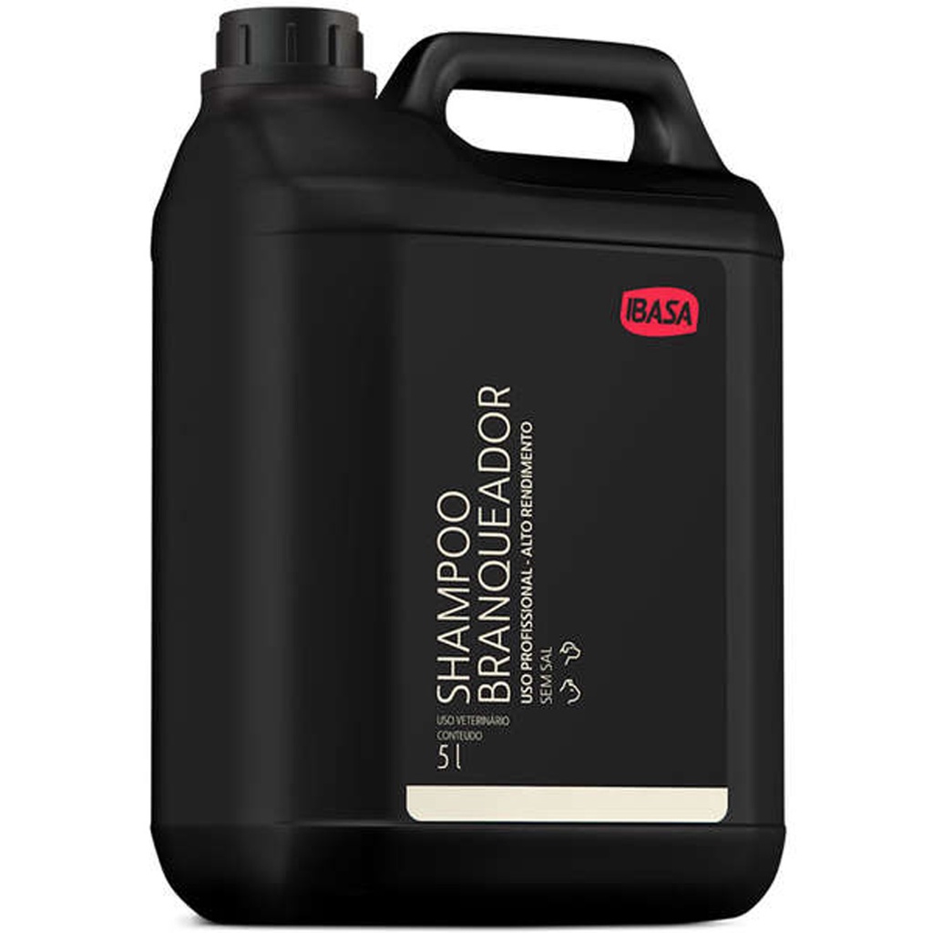 Shampoo Branqueador Ibasa - 5 Litros - Pets
