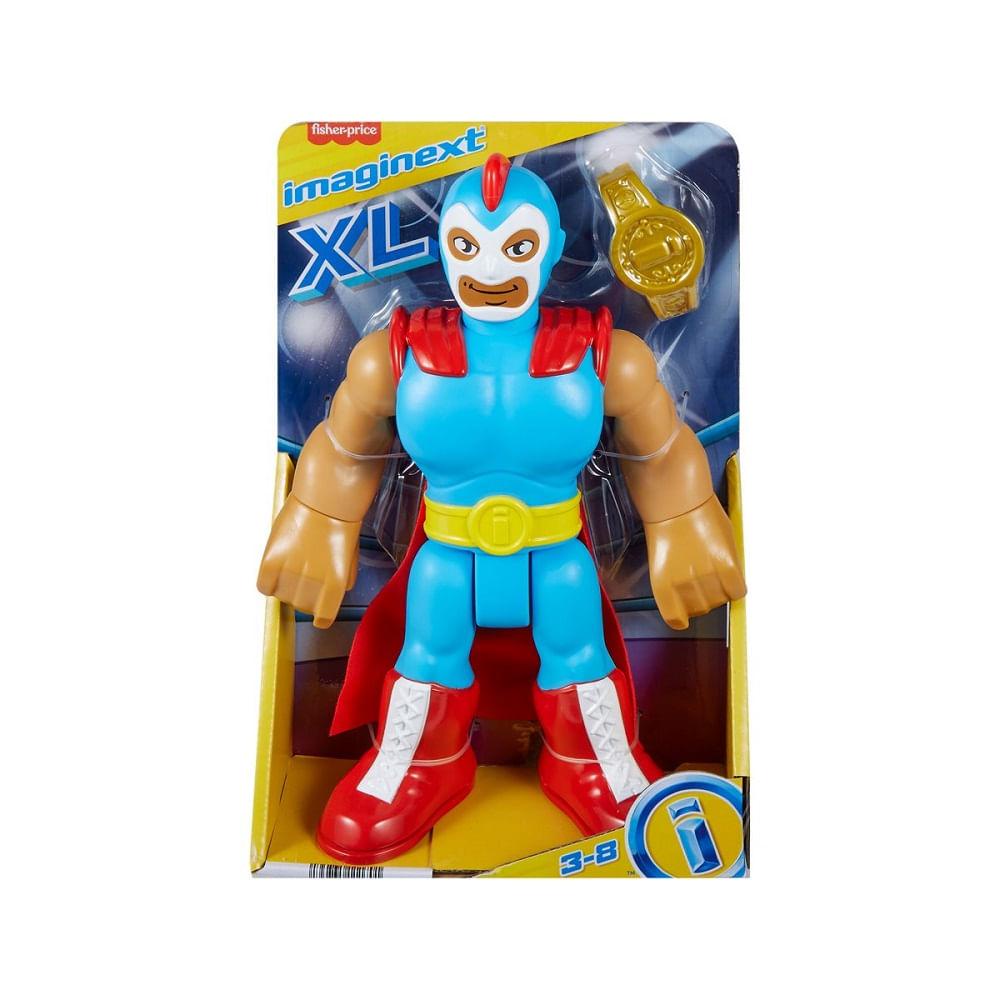 Imaginext Figura de Ação Mundo Aventura XL 25cm - Mattel - Hobbies & Collections