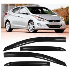 Calha de Chuva Defletor Hyundai Elantra 2010 a 2012 4 Portas Ecoflex